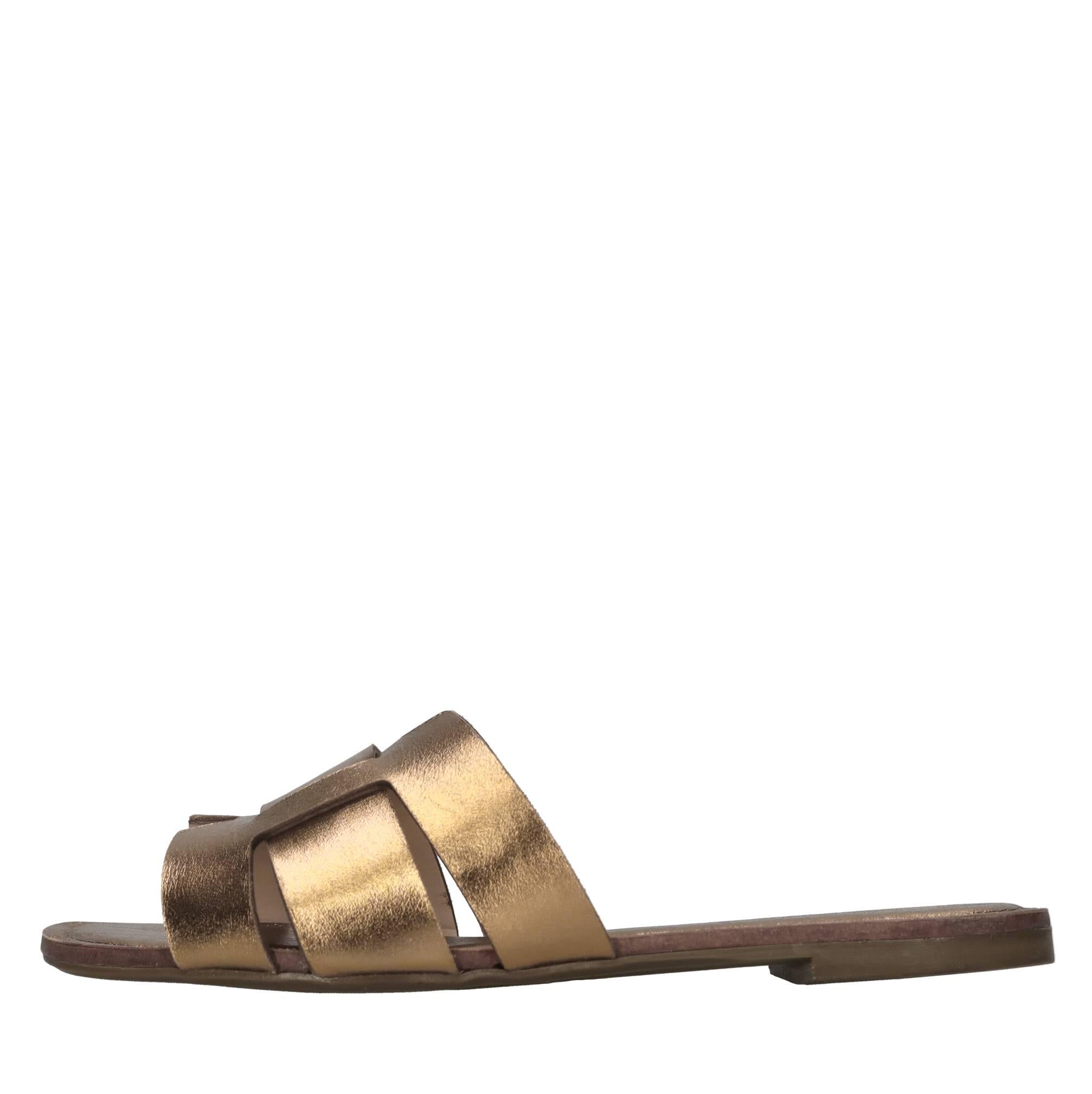 Mules in pelle 