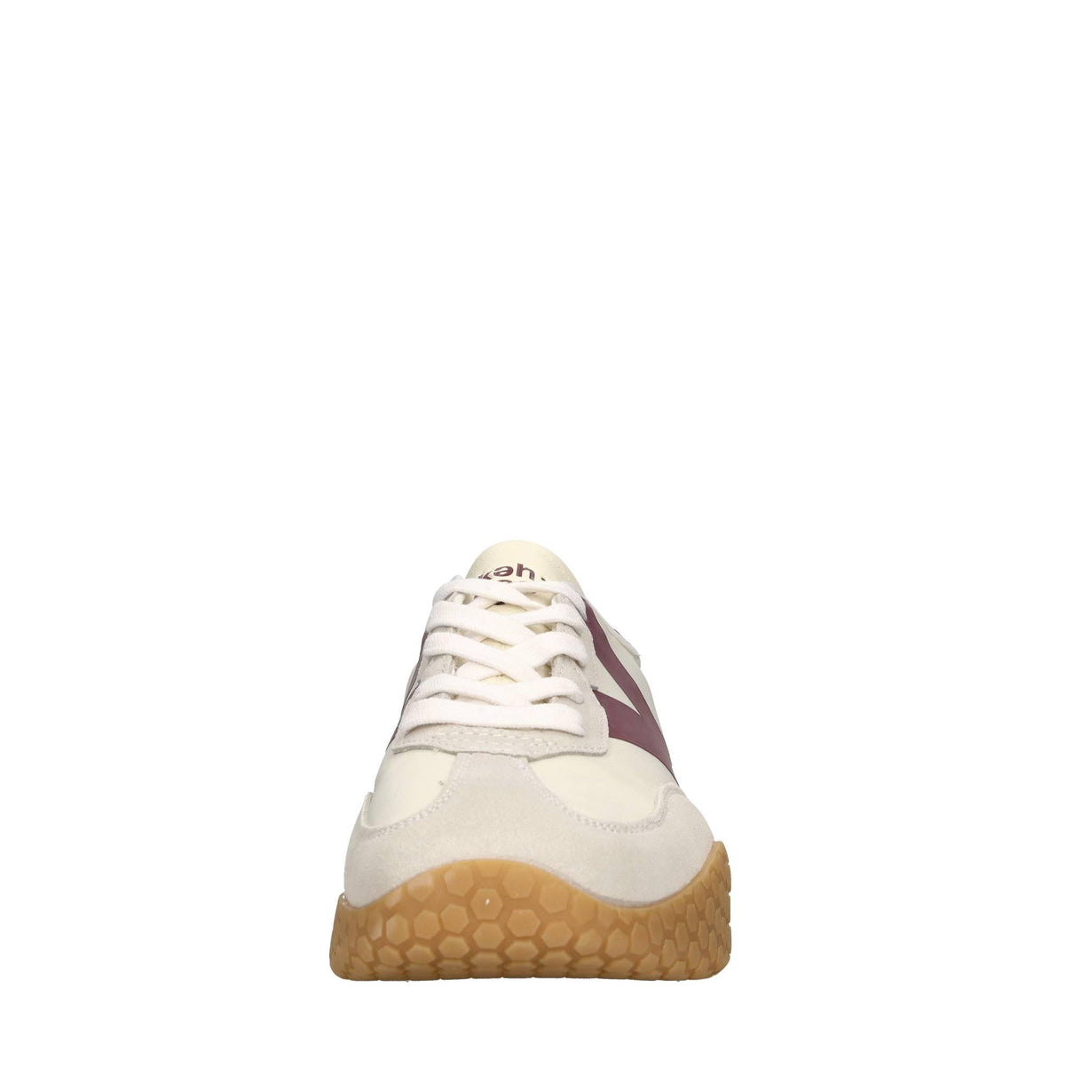 Sneakers in camoscio e tessuto 