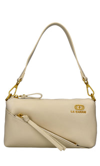 Borsa Zipper Double  in pelle 