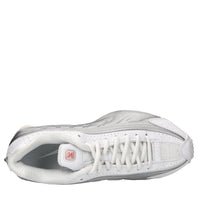 Sneakers in ecopelle e tessuto 