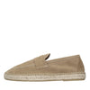 MARECHIARO 1962 Mocassini espadrillas in camoscio e rafia