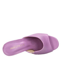 Mules in pelle 
