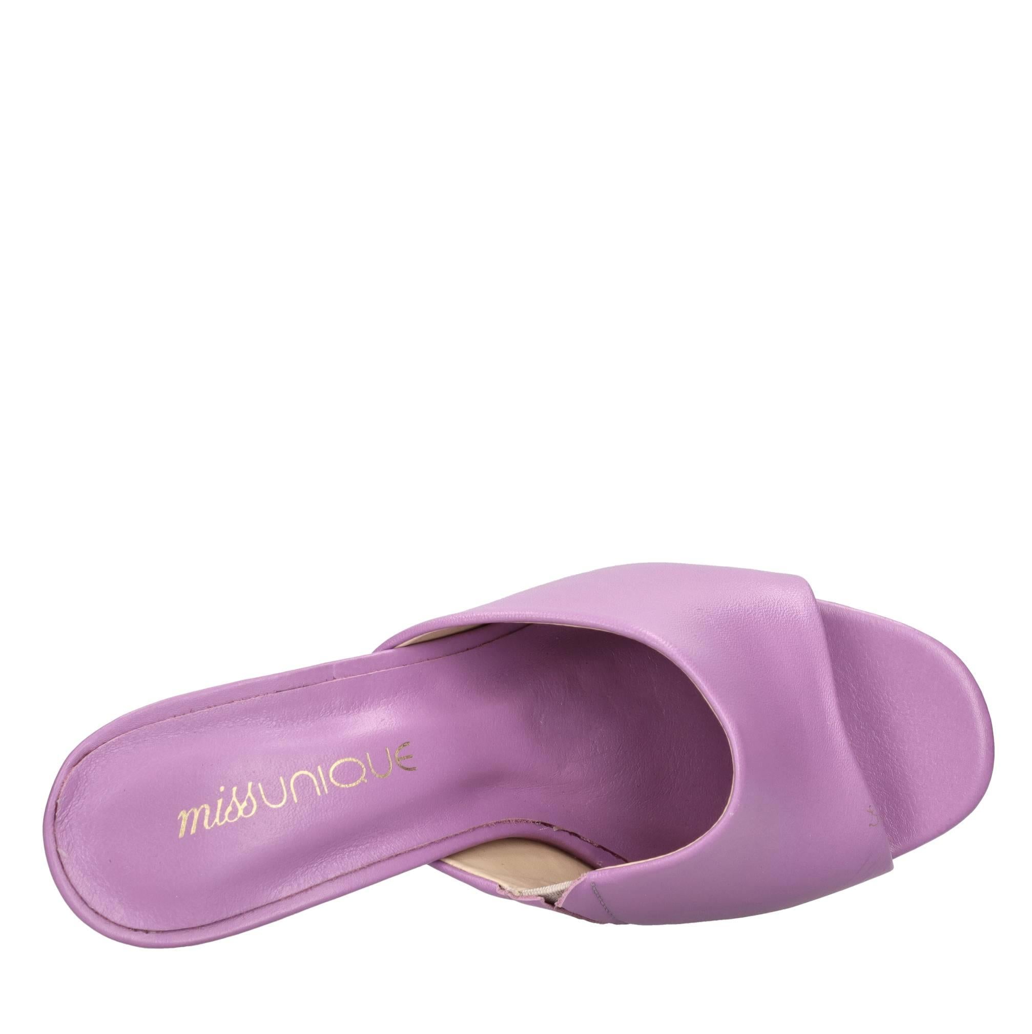 Mules in pelle 