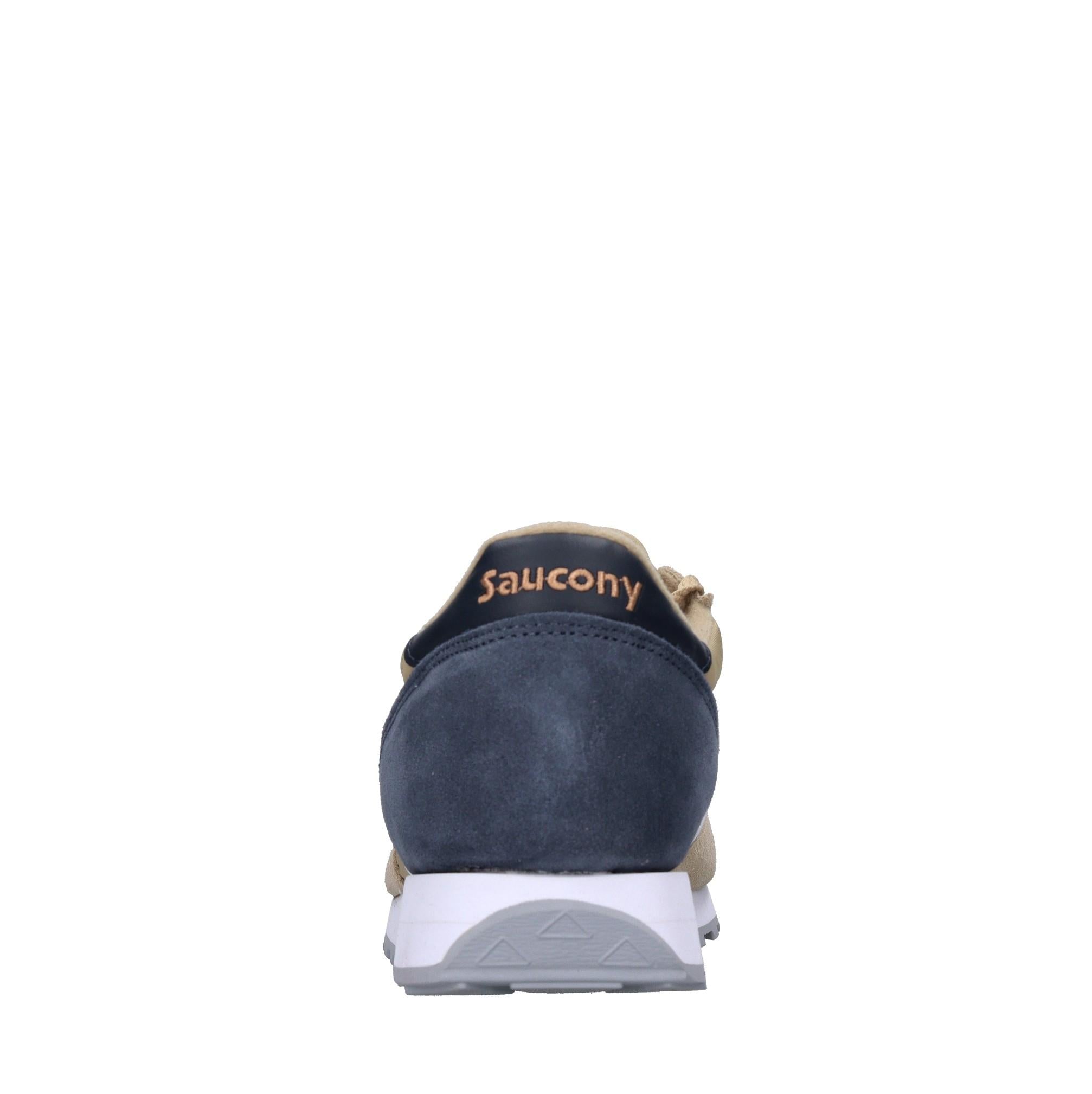 Sneakers in camoscio e tessuto 