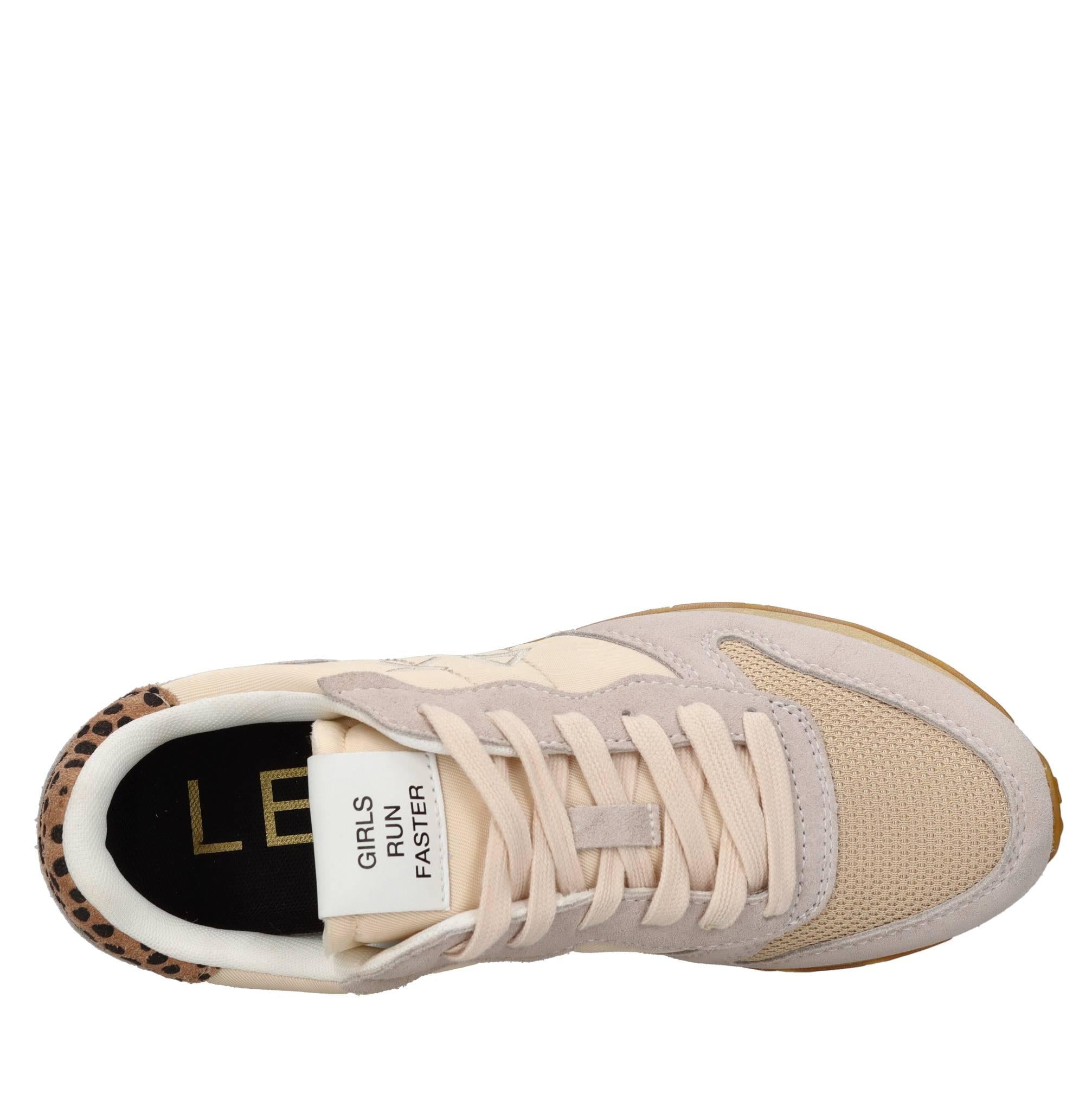 Sneakers modello Z44207 SUN68 in pelle scamosciata e tessuto traspirante 