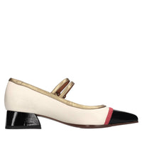 Décolleté modello Hika in pelle 
