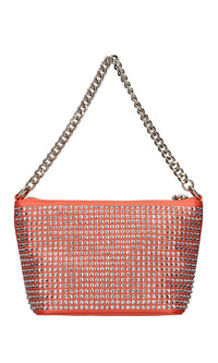 Borsa in raso e strass 