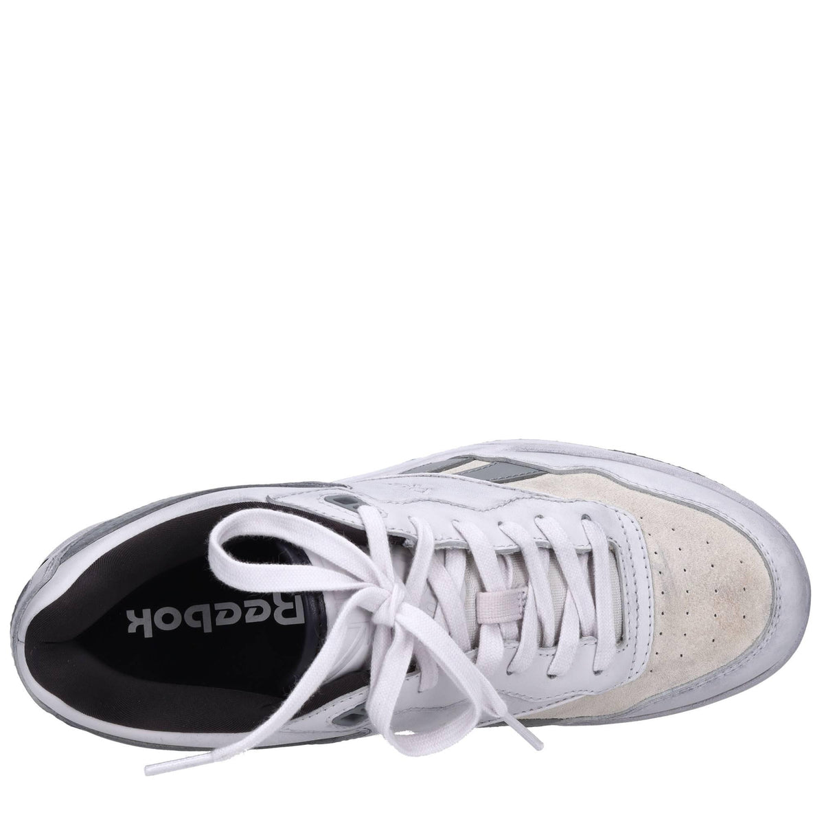 Sneakers in pelle e camoscio 
