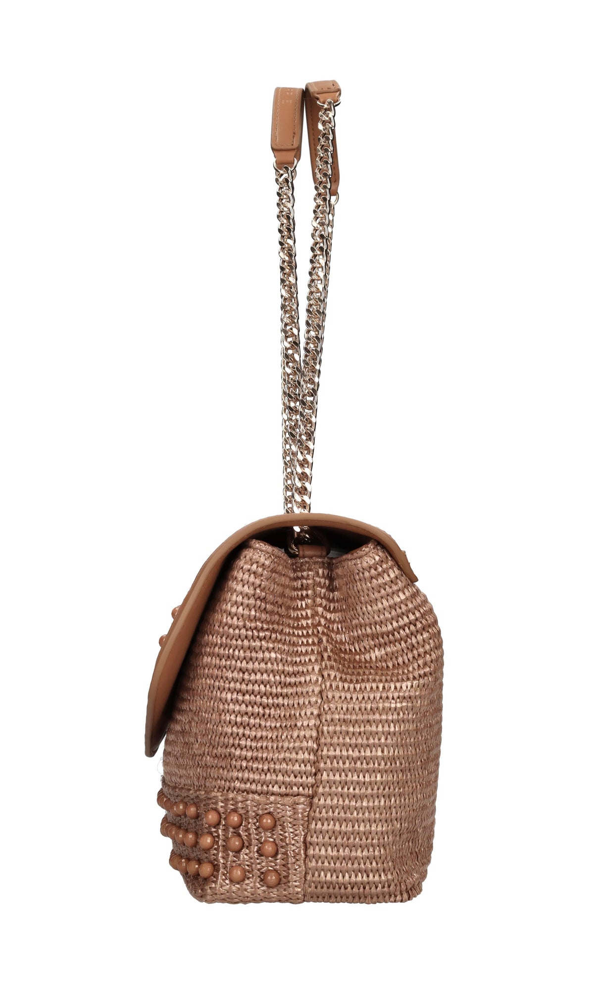Borsa Malibu in rafia ed ecopelle 