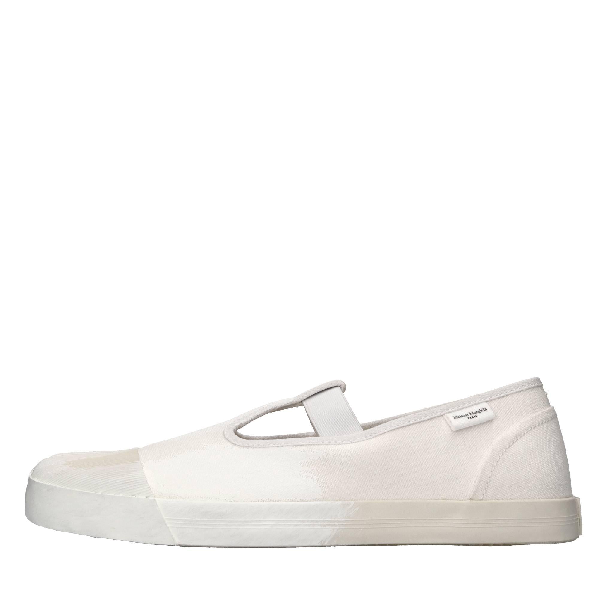 Slip on Tabi in tessuto 