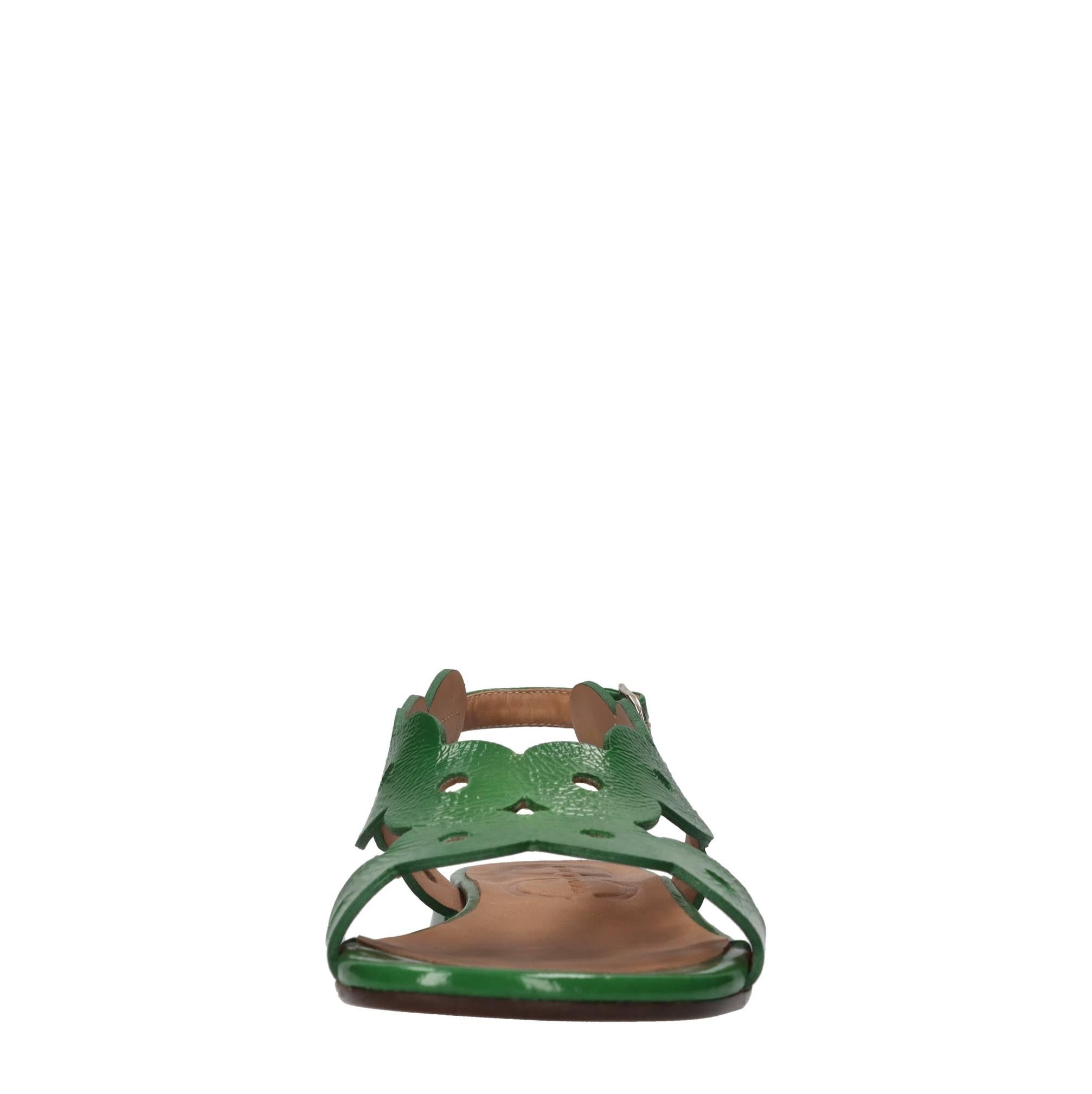 Sandali flat Tuide in pelle 