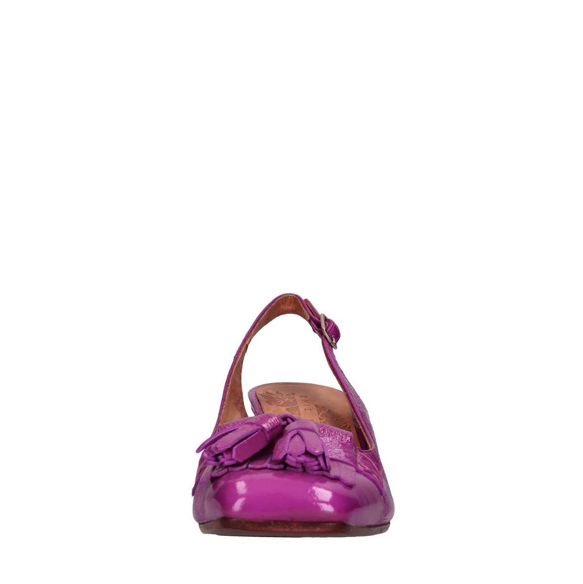 Décolleté slingback in pelle modello Vincci Ferrari 