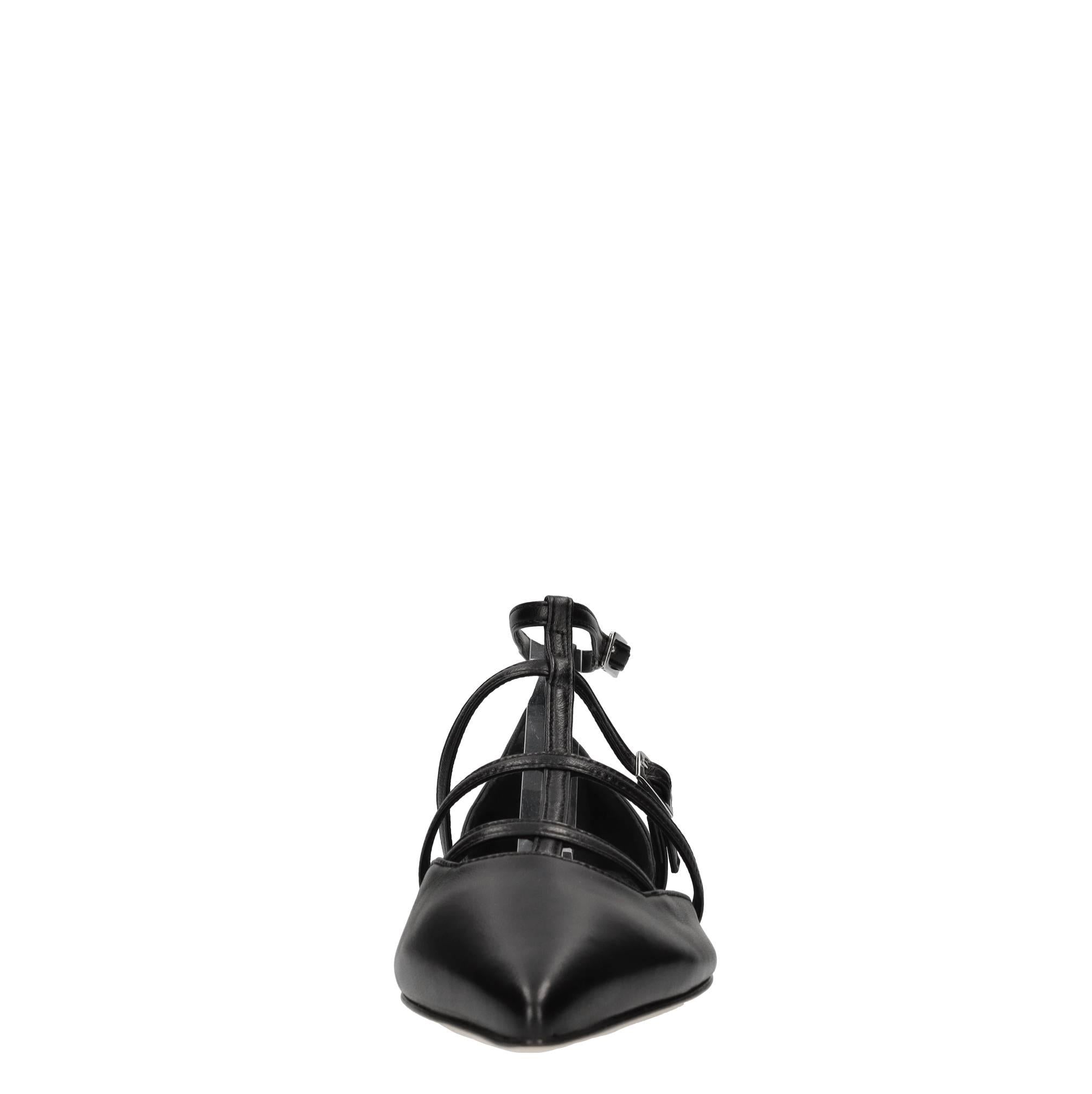 Ballerine in pelle 