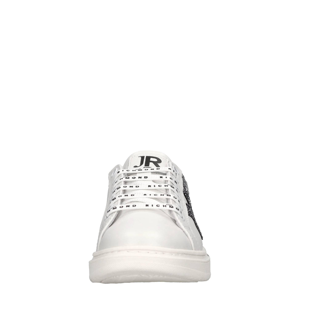 Sneakers in pelle e glitter 