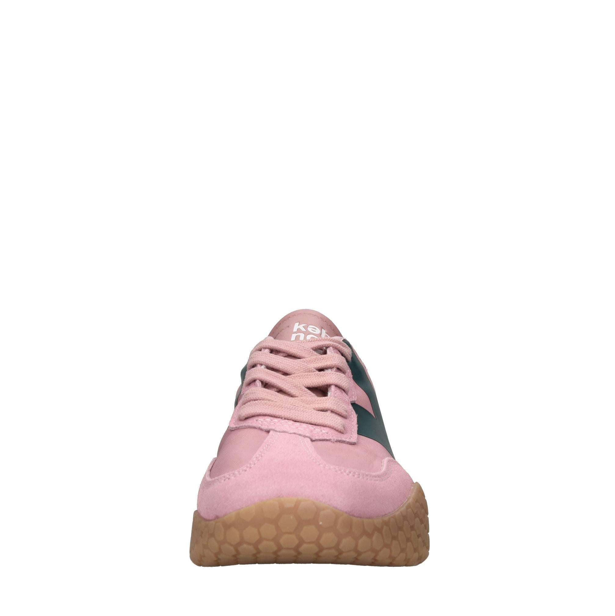 Sneakers in camoscio ecopelle e tessuto 
