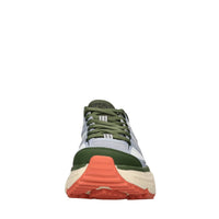 Sneakers in ecopelle e tessuto 