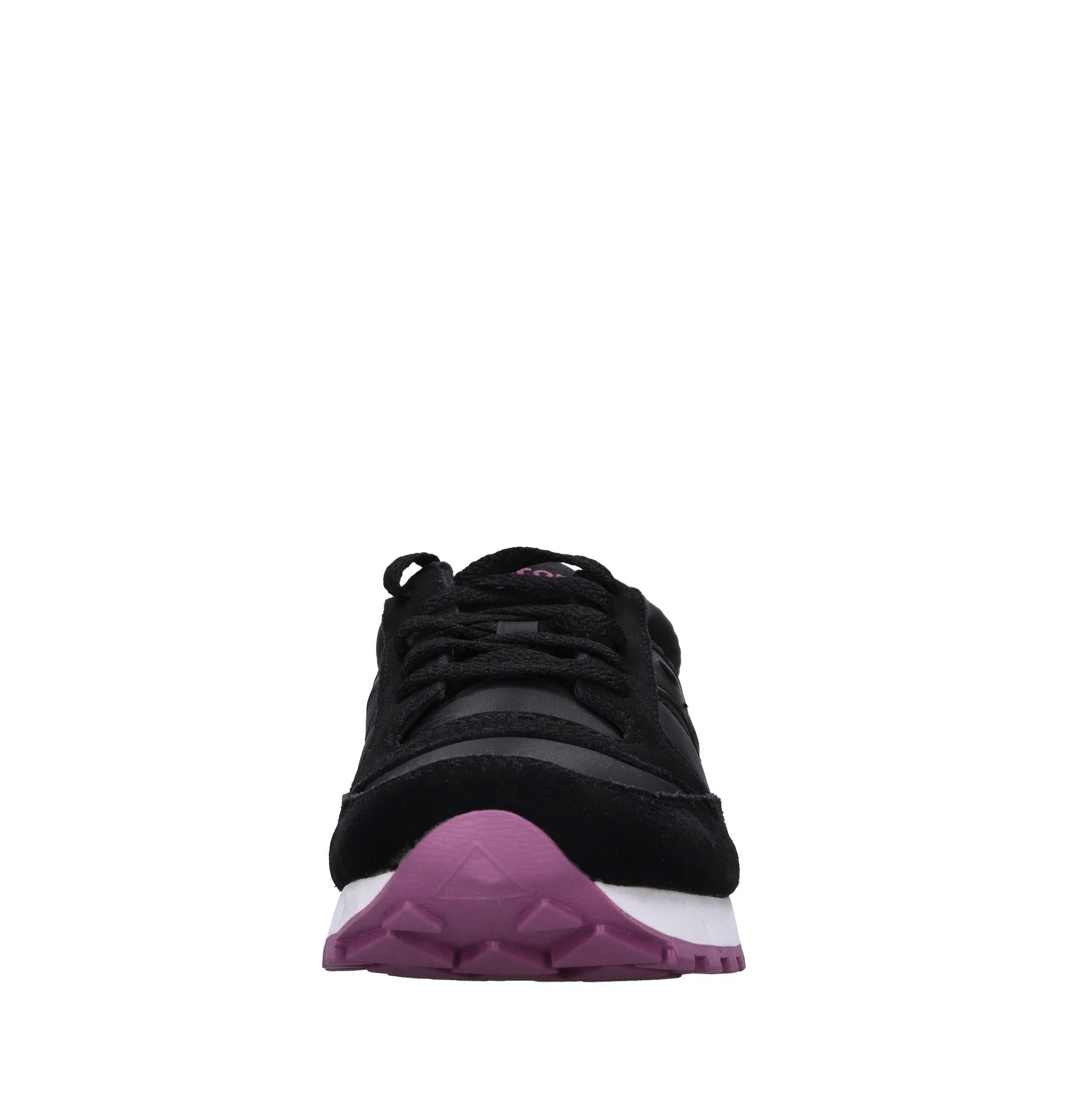 Sneakers in camoscio e tessuto 