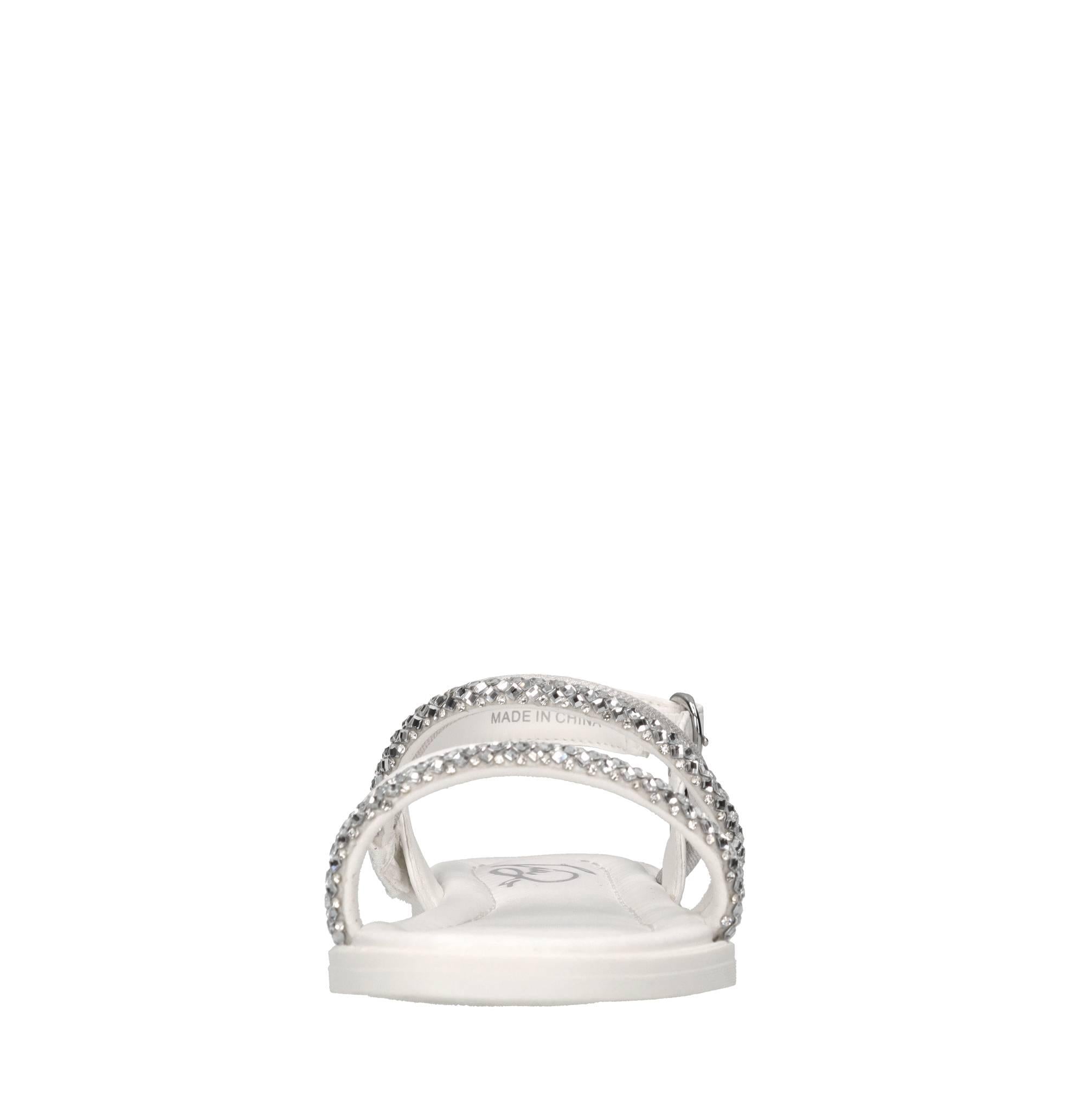 Sandali in ecopelle e strass 