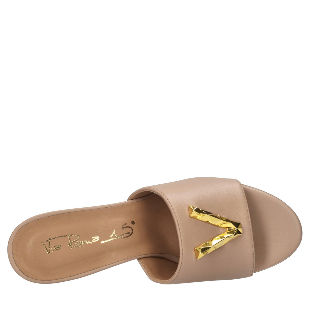 Mules in pelle 