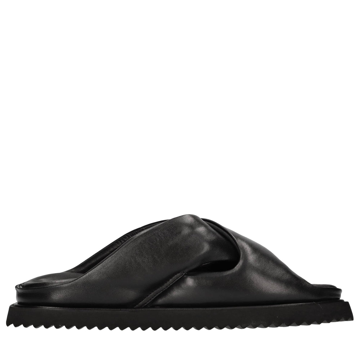 Mules in pelle 