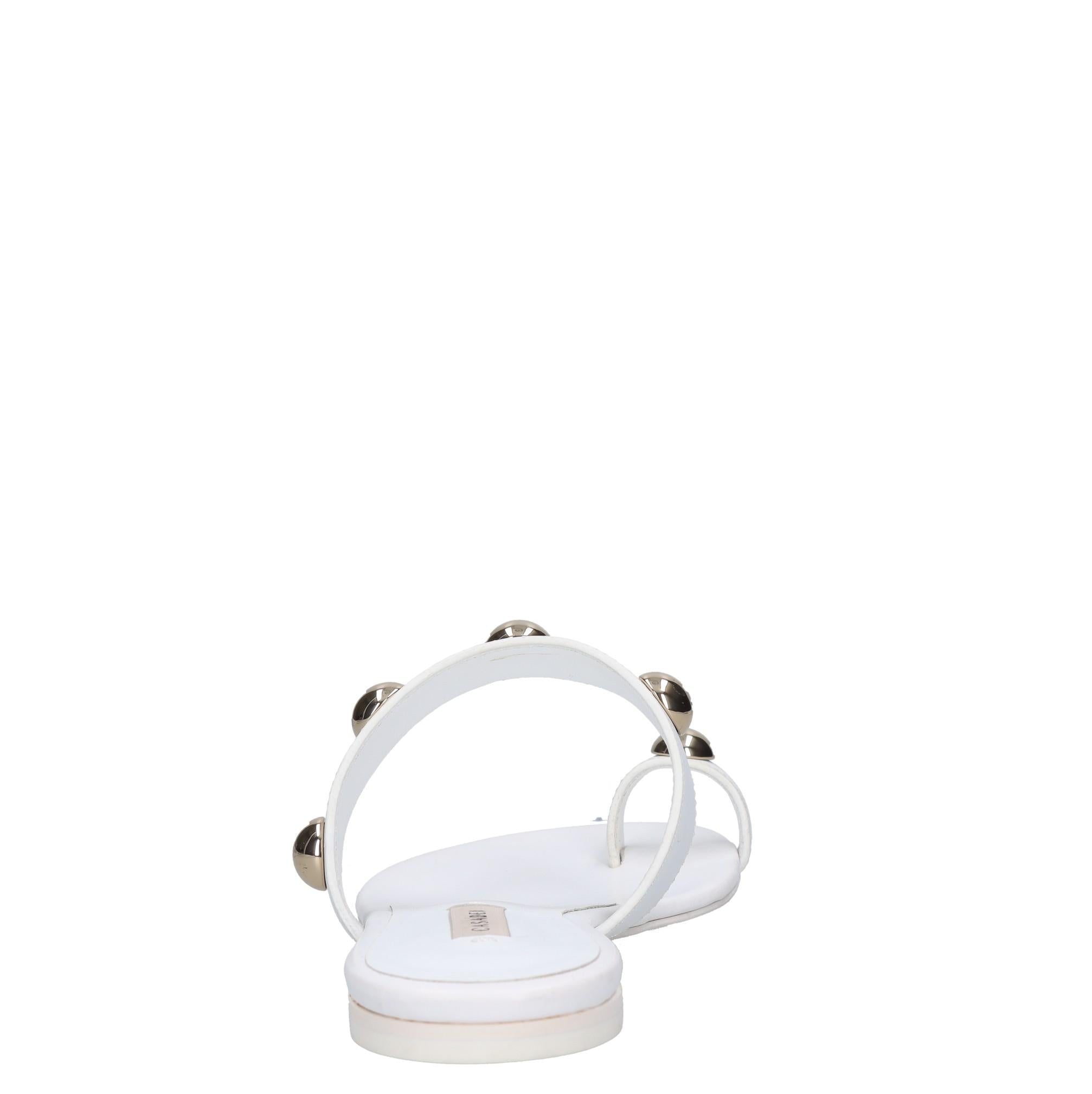 Mules infradito in pelle 