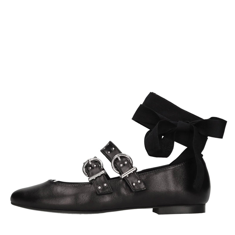 Ballerine in pelle 