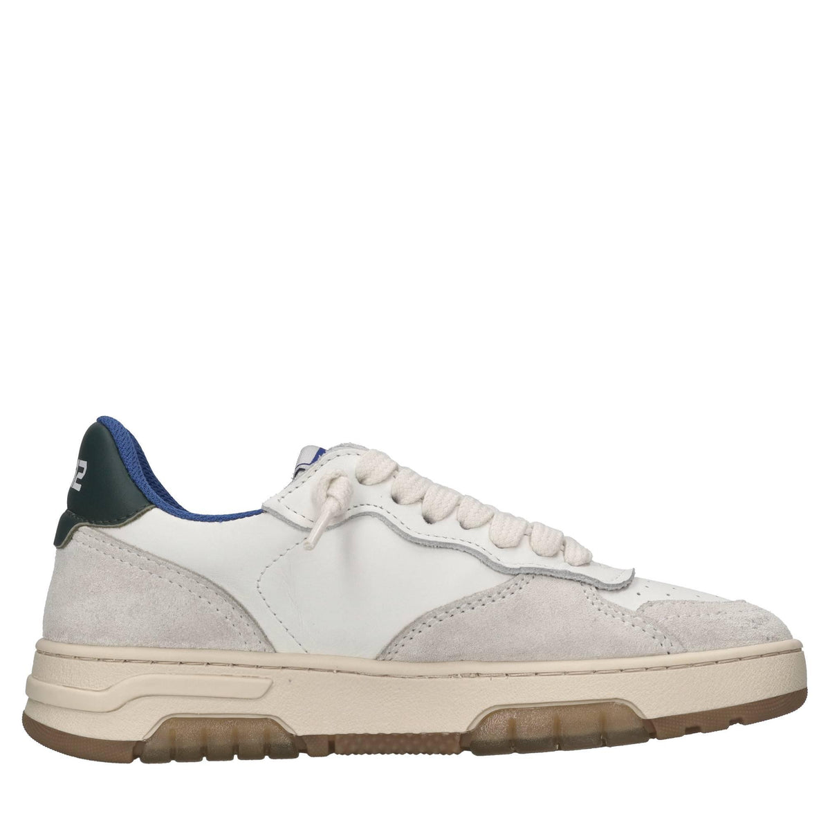 Sneakers in pelle e camoscio 