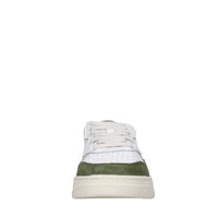 Sneakers in pelle e camoscio 