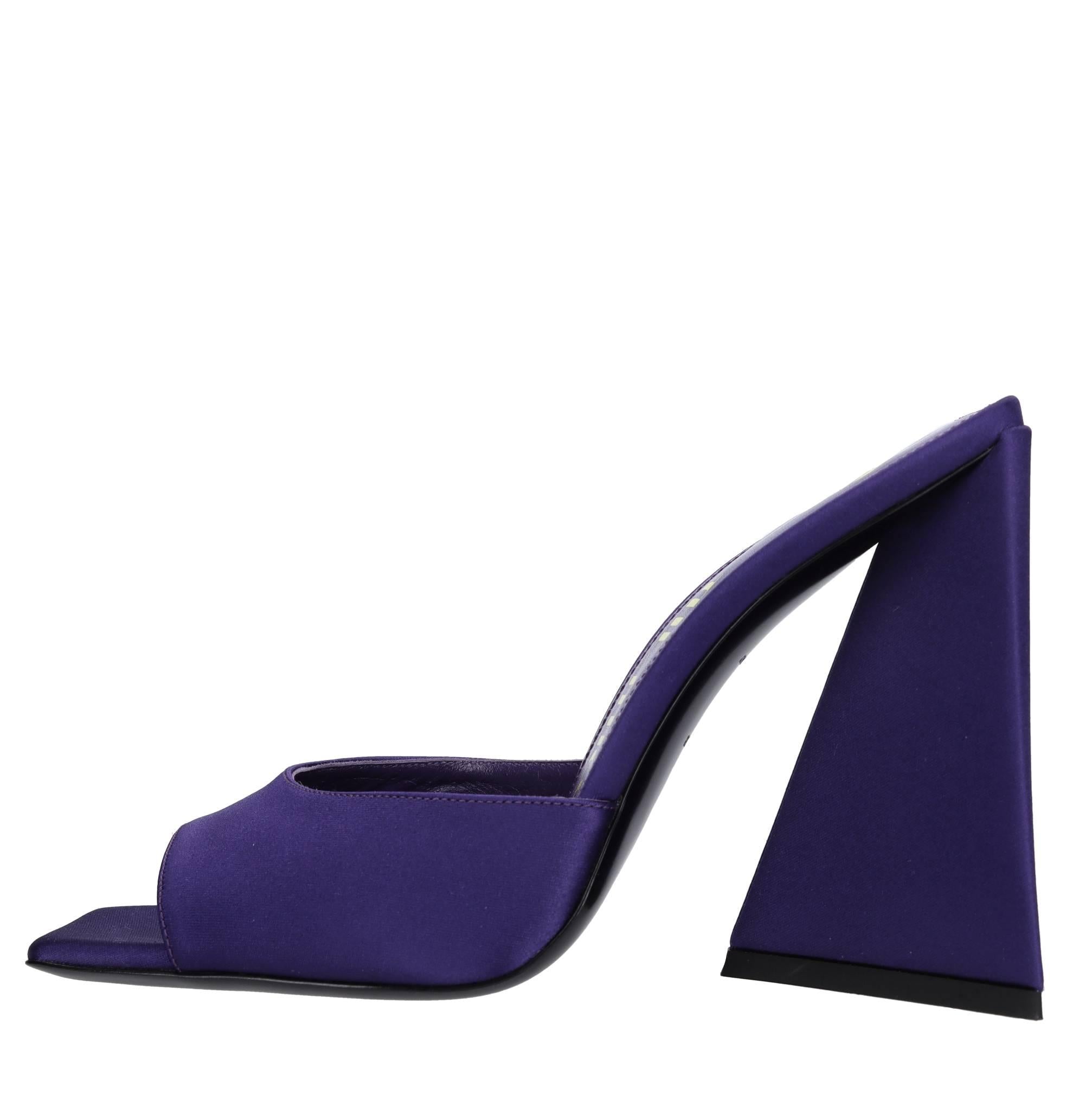 Mules in raso 