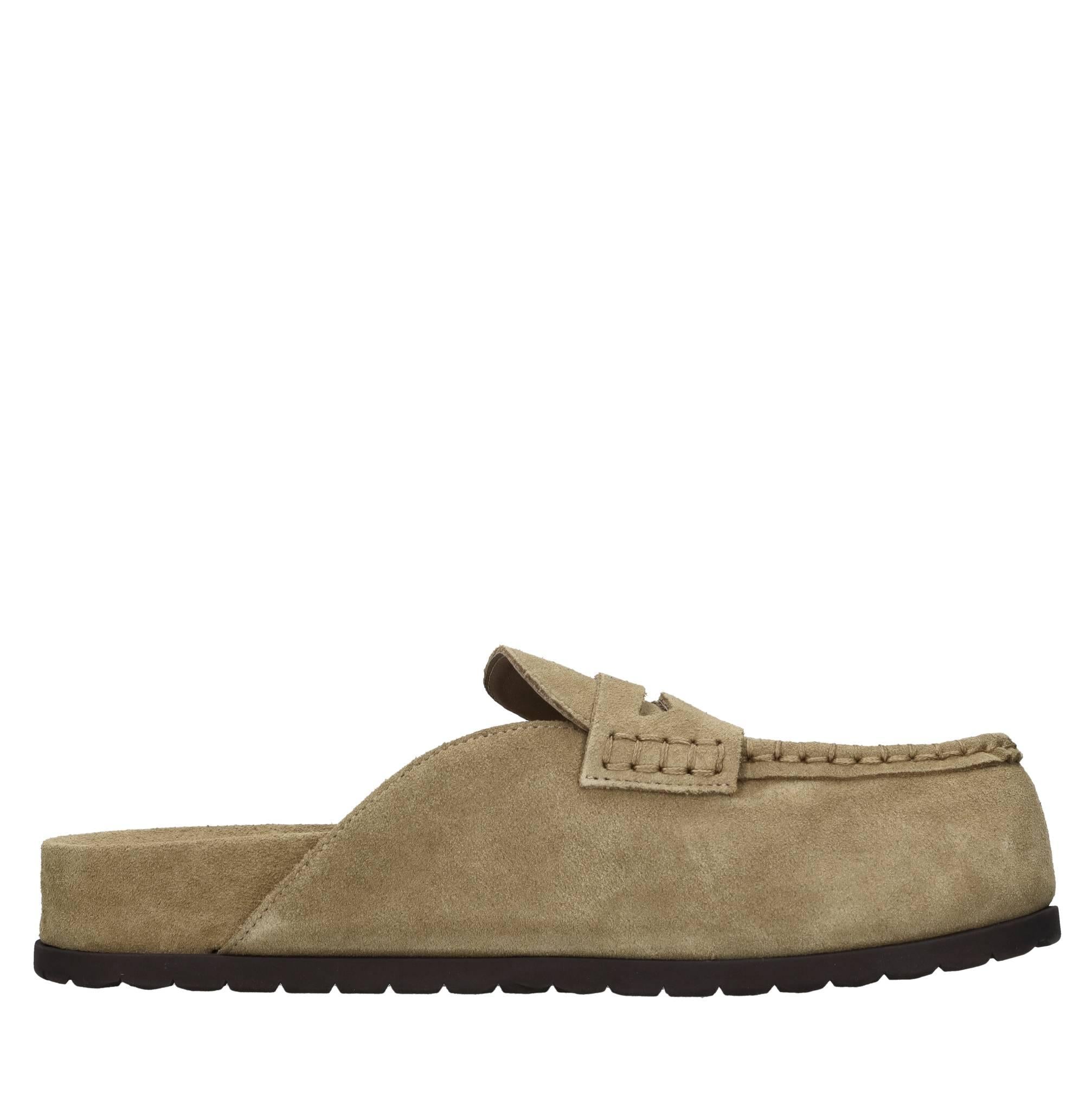 Sabot in camoscio 