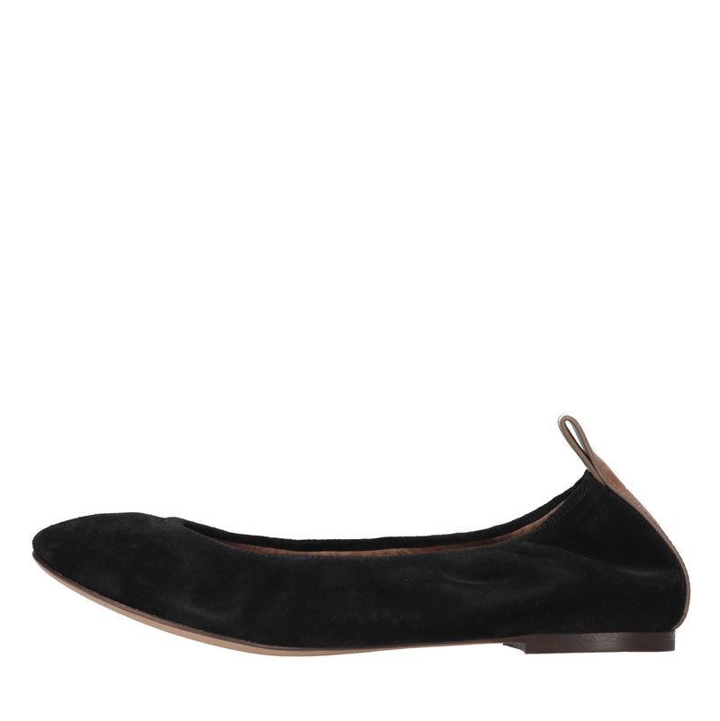 Ballerine in camoscio 