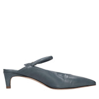Décolleté slingback in pelle 
