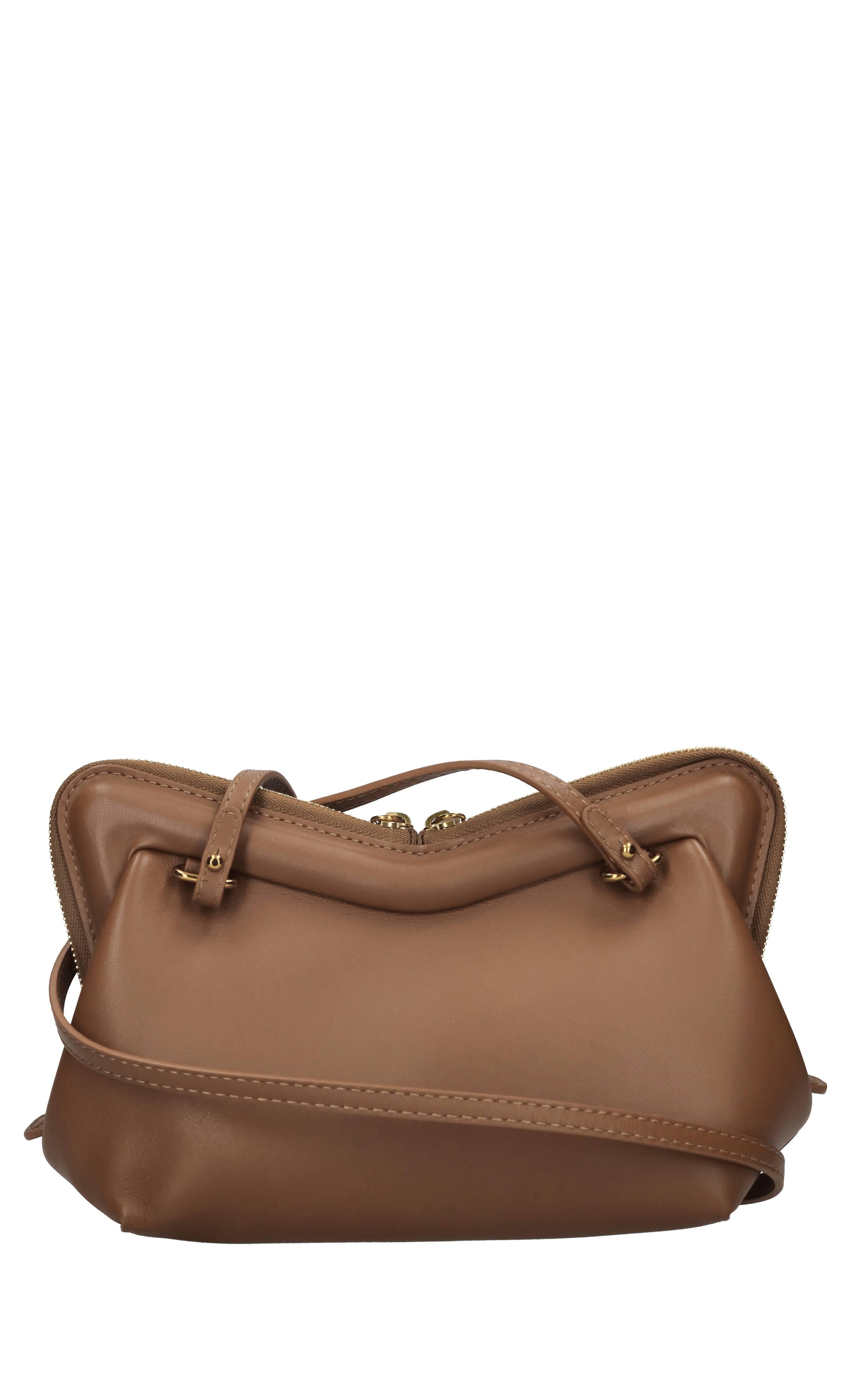 Borsa Frame in pelle 