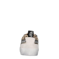 Sneakers in pelle,cavallino,glitter e strass 