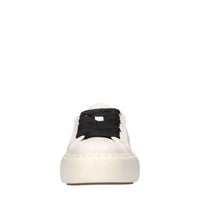 Sneakers in pelle e cavallino 