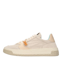 Sneakers modello P02 LOW-TOP di PANCHIC in camoscio con inserti in pelle 