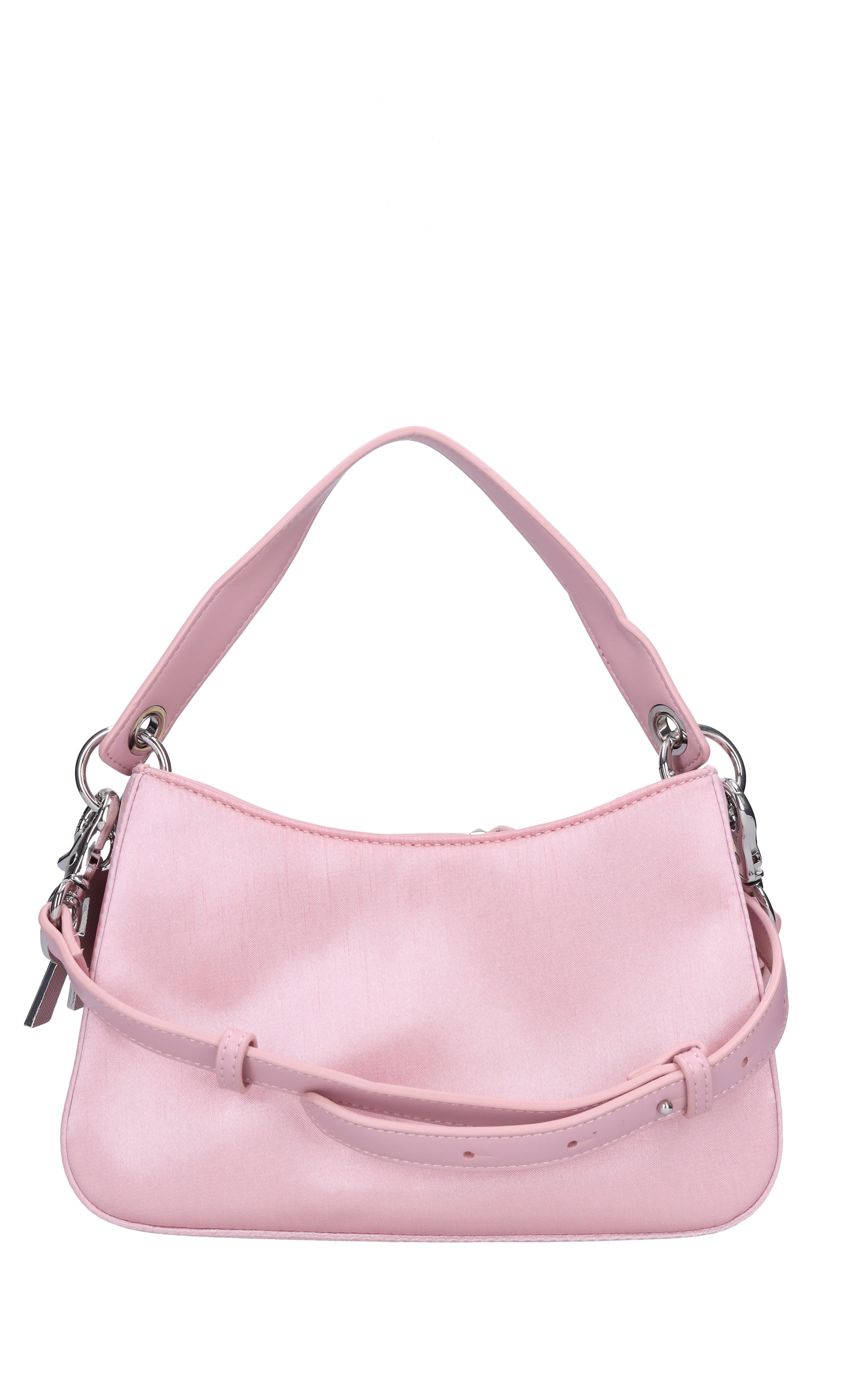Borsa in raso e borchie 