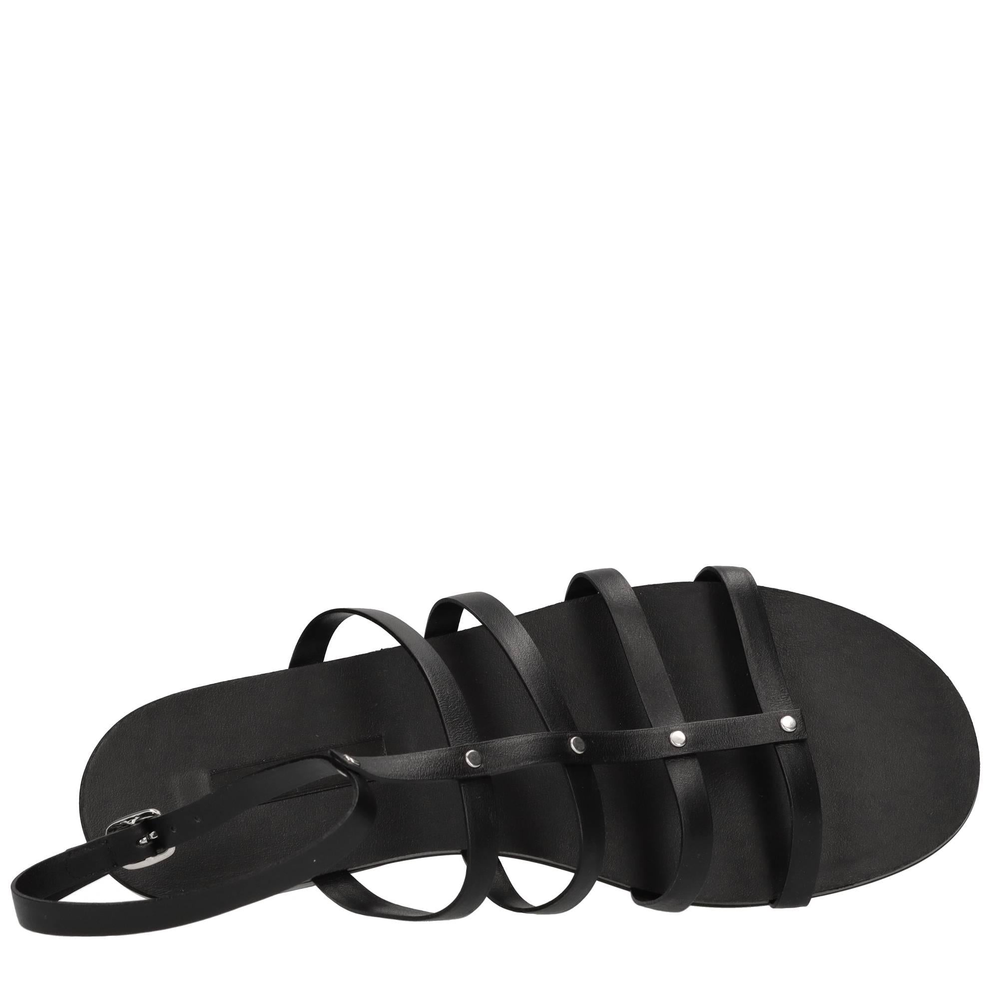 Sandali flat Florence in pelle 