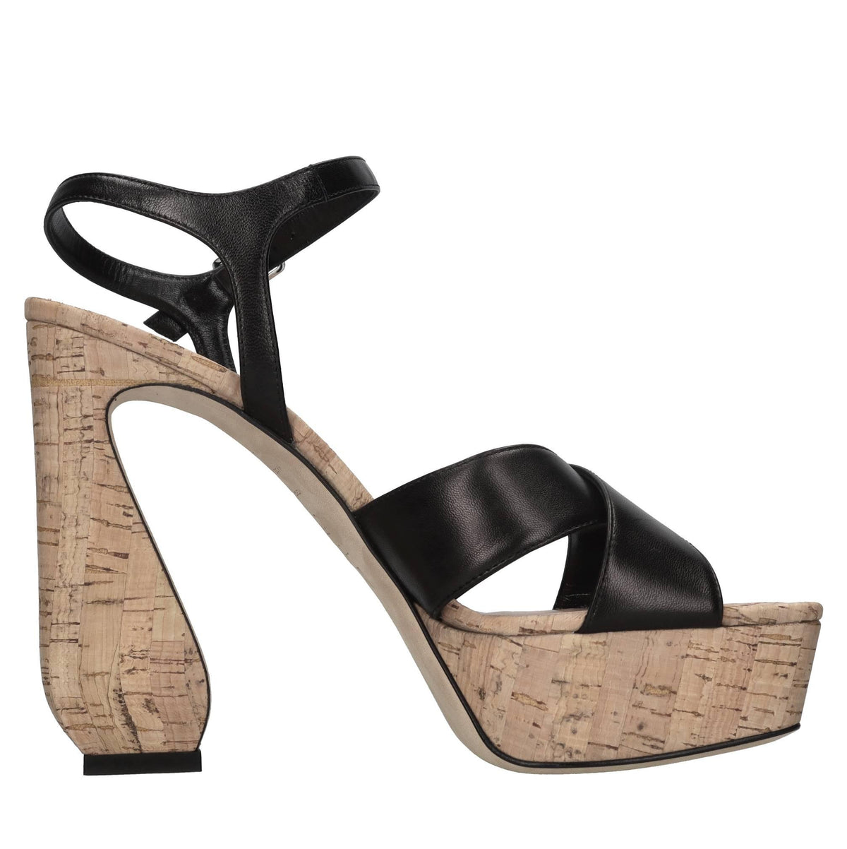 Sandali in pelle e sughero 