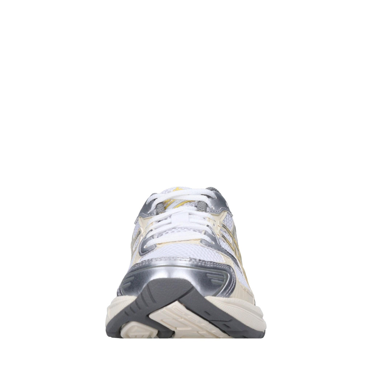 Sneakers in ecopelle e tessuto 
