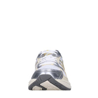 Sneakers in ecopelle e tessuto 