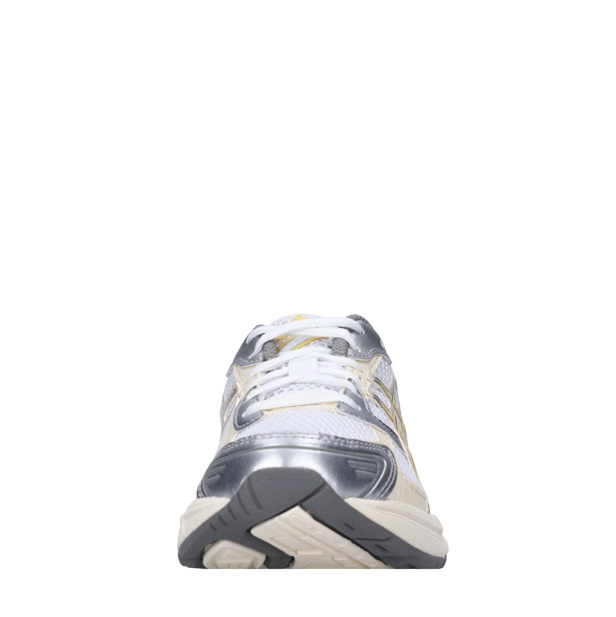 Sneakers in ecopelle e tessuto 
