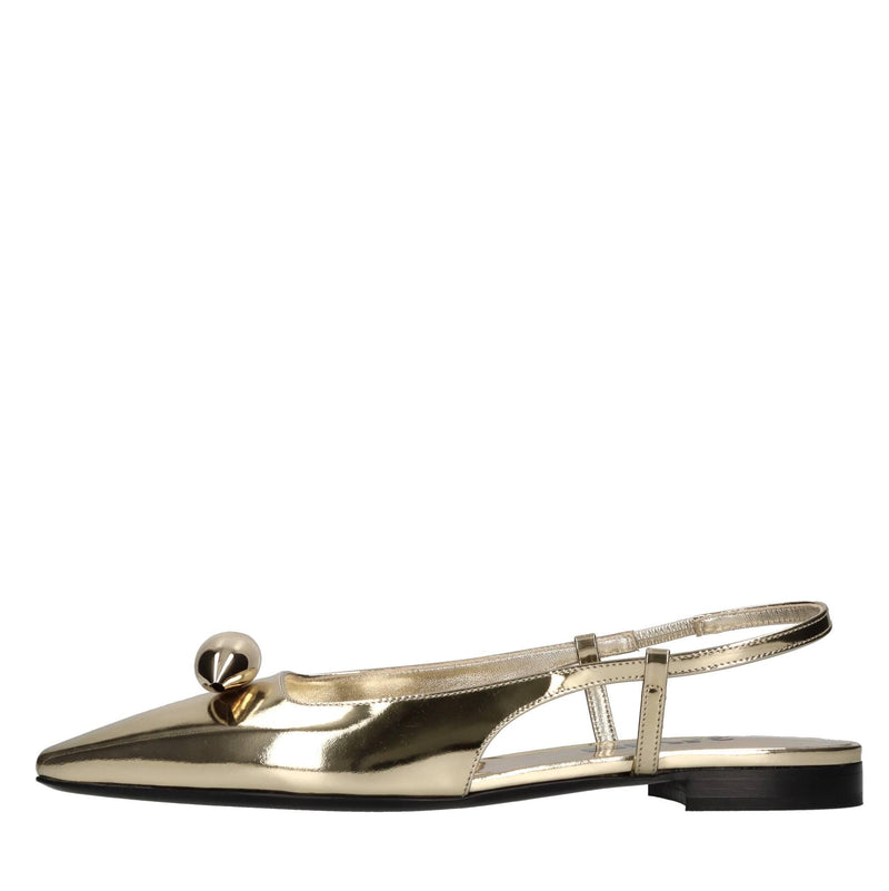 Ballerine slingback Nayla in pelle 