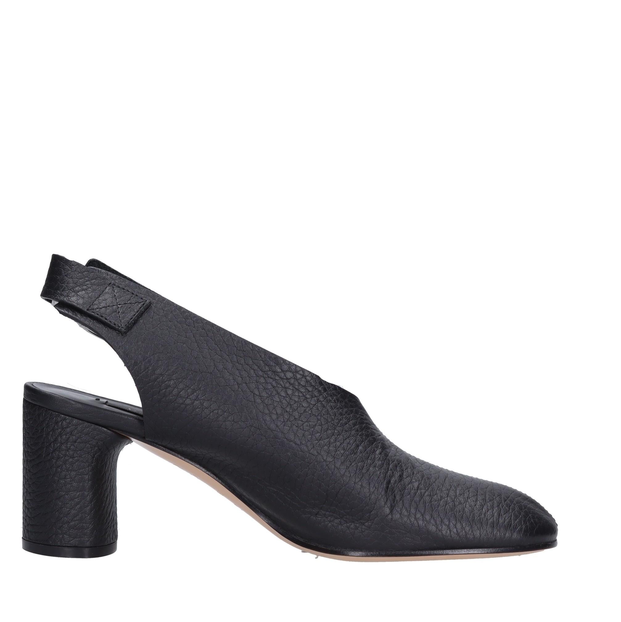 Décolleté Slingback in pelle 