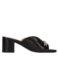 Mules in pelle 