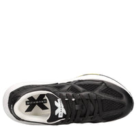 Sneakers in ecopelle e tessuto 
