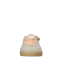 Sneakers in camoscio ed ecopelle 