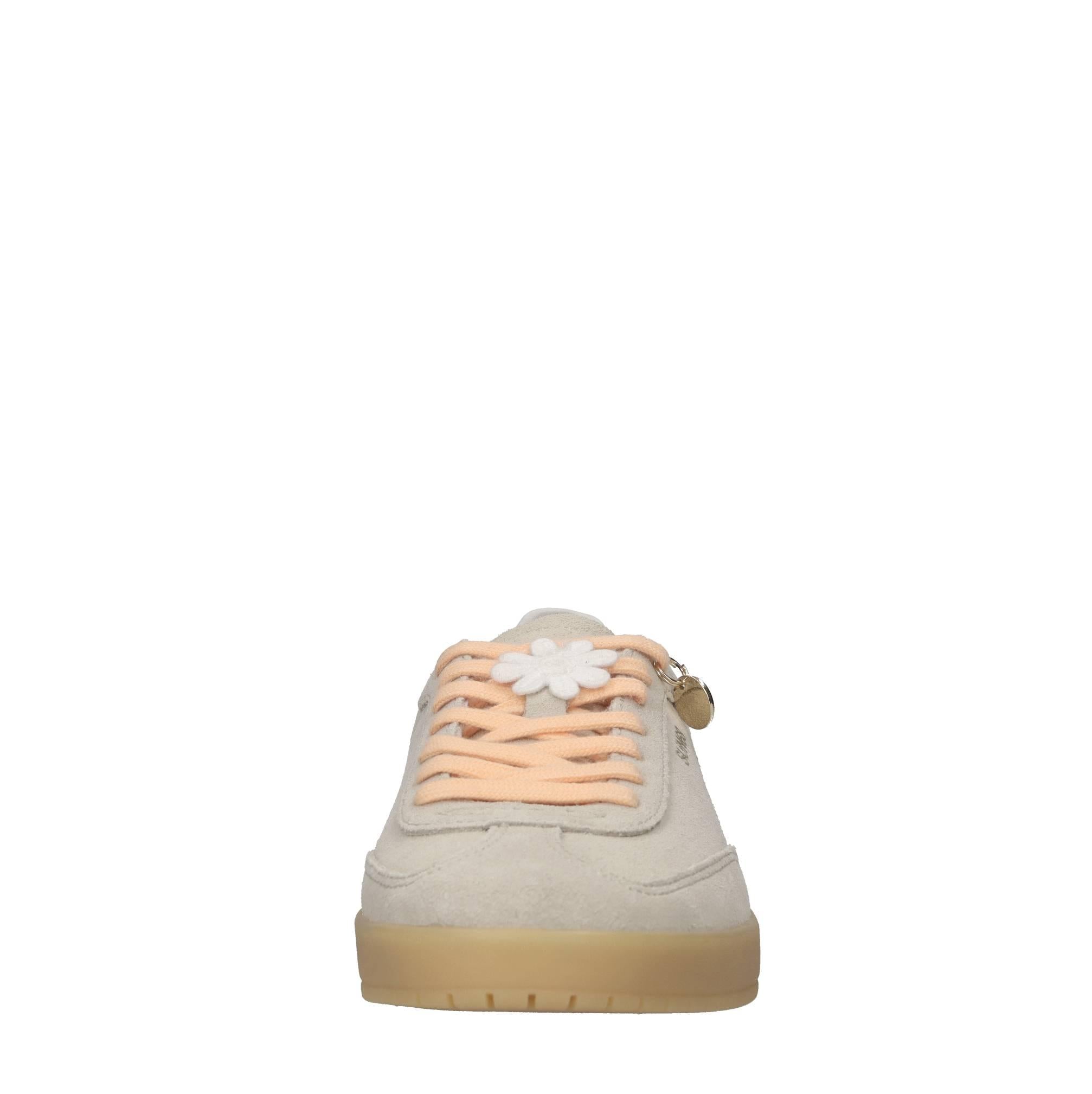 Sneakers in camoscio ed ecopelle 