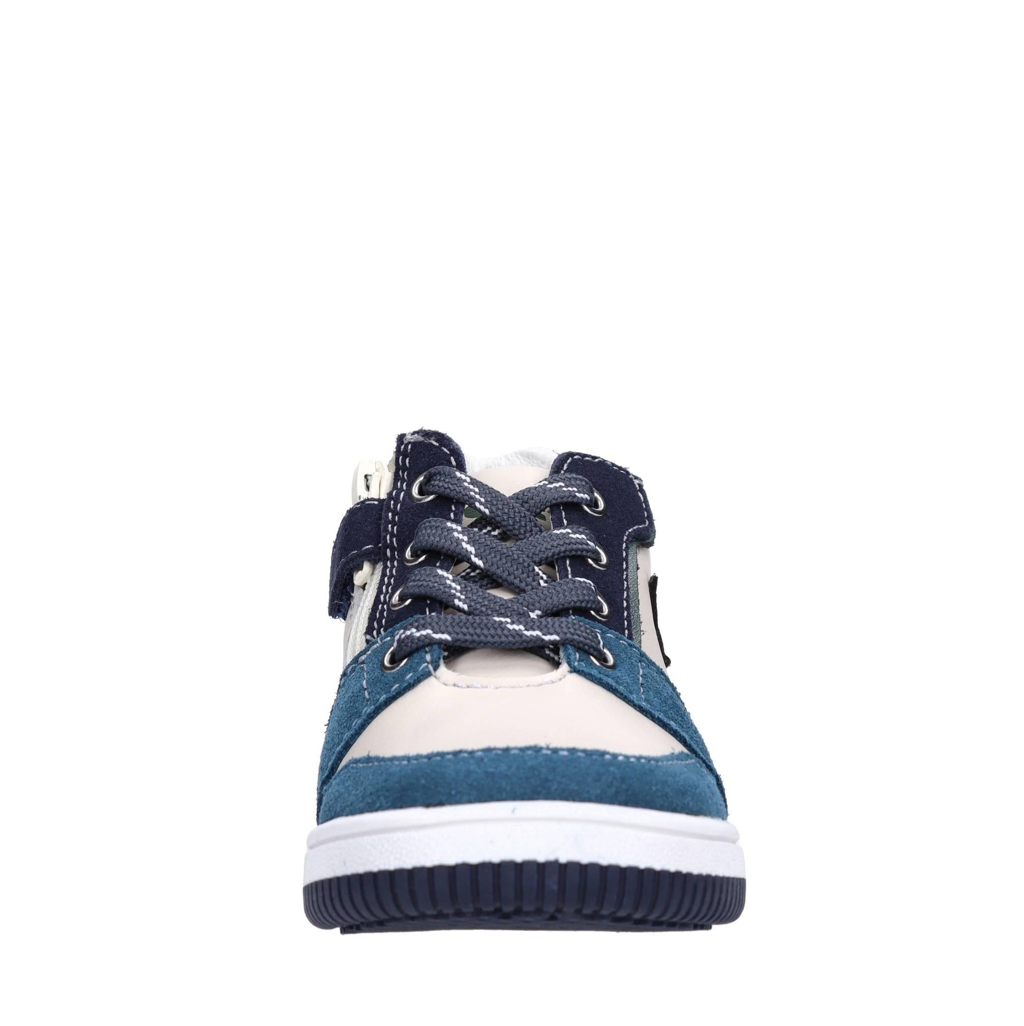 Sneakers in pelle e camoscio 