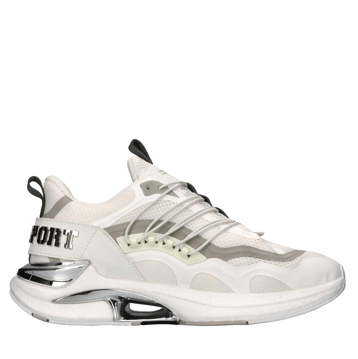 SAES USC0736 STE003NBIANCO-VERDE-ARGENTO PLEIN SPORT